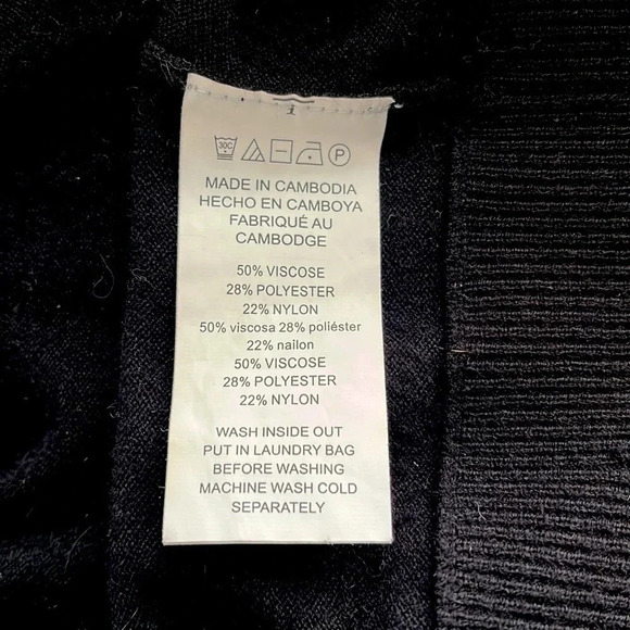 MICHAEL KORS Graphic Crew Neck Sweater, Size  L - Picture 8 of 9